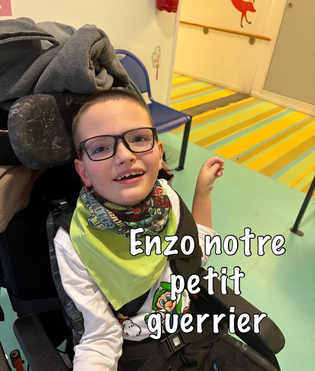 Portrait du petit Enzo