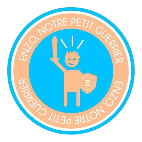 Logo de l'association Enzo notre petit guerrier